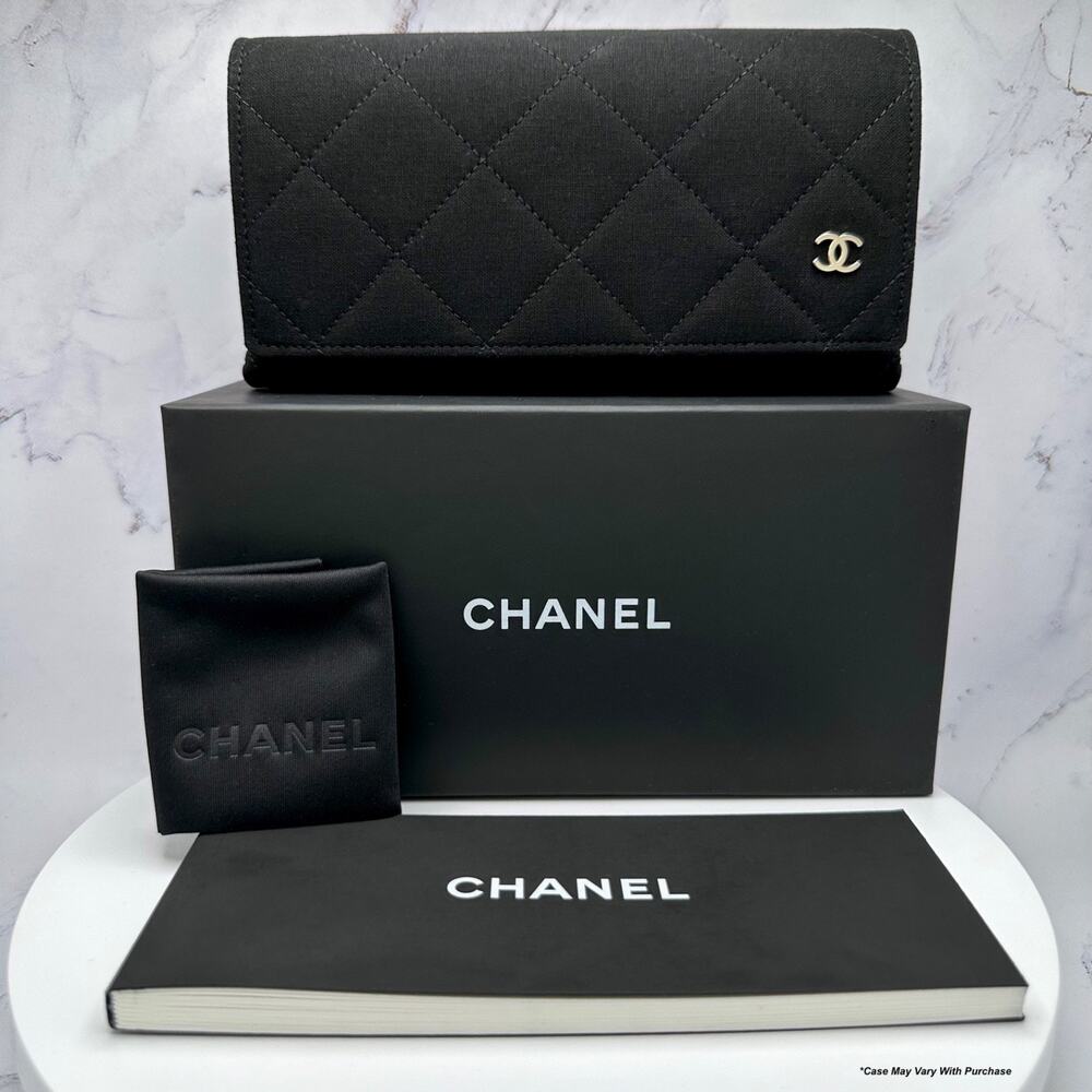 New CHANEL Sunglasses Black Polarized Acetate Strass Crystal CC Rectangle Womens - Picture 5 of 5